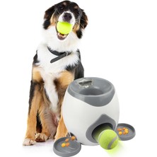 Pet Home TG-CTOYO47 Köpek Tenis Topu Launcher Snack Teşvik Makinesi Interaktif Top Launcher Köpek Topu Atın (Yurt Dışından)