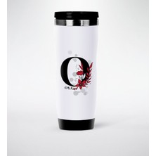 BK Kişiye Özel O Baş Harf ve Isimli Çelik Termos Bardak