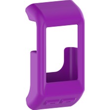 ZH Store Garmin Vivoactive Hr Izle Düz Renk Silikon Kılıf Için Mor (Yurt Dışından)