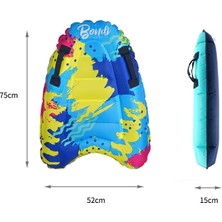 Zsykd Sörf Masası Şişme Deniz Yatağı - Mavi/Sarı (Yurt Dışından)