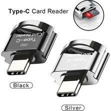 Zsykd C10 Tip-C Arabirimi Cep Telefonu Hafıza Kartı, Kapasite: 128GB (Gümüş Gri) (Yurt Dışından)