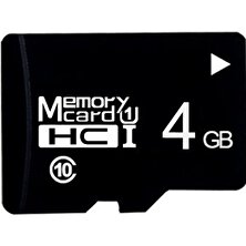 Zsykd 4 GB Yüksek Hızlı CLASS10 Siyah Tf (Mikro Sd) Hafıza Kartı (Yurt Dışından)