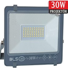 DLS 30W LED Projektör Dls Park Bahçe Çevre Site Bina Tabela Dış Mekan LED Lamba 30W Ledli Projektör
