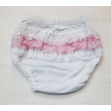 Berkay Arkası Dantelli Çocuk Külotu
