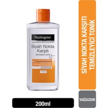 Neutrogena Visibly Clear Siyah Nokta Temizleyici Tonik 200 Ml