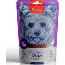 Wanpy Oven Roasted Gerçek Ördek Fileto 100 gr Köpek Ödülü