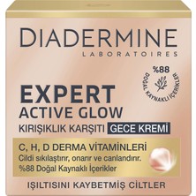 Diadermine Expert Active Glow Yenileyici Gece Kremi 50ml