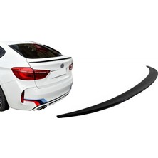 Auto GP Bmw x6 f16 bagaj üstü spoiler pianoblack boyalı 2015+