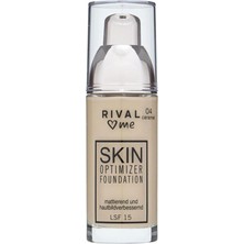 Rival Loves Me Fondöten Skin Optimizer No:04 Caramel 30 ml