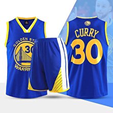Nova Nba Golden State Warriors Stephen Curry 30 Basketbol Forması (Yurt Dışından)