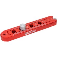 Rox Wood 0165 Ahşap Için Alüminyum Dairesel Işaretleme Cetveli