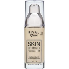 Rival Loves Me Fondöten Optimizer No:03 Sand 30 ml