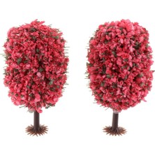 Flower World 10 Adet Model Ağacı Manzara Manzara Modeli Noel Ağacı Kum Masa Modeli Için (Yurt Dışından)