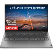Lenovo Thinkbook 15 Gen3 Acl Amd Ryzen7 5700U 16 GB 512 GB SSD Windows 11 Pro 15.6" Taşınabilir Bilgisayar 21A40037TX12