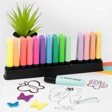 Stabilo Boss Original Deskset Işaretleme Kalemi Masa Seti 9 Fosforlu 6 Pastel 15 Renk