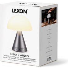 Lexon Mina L AUDIO Led Lamba ve  Bluetooth Hoparlör