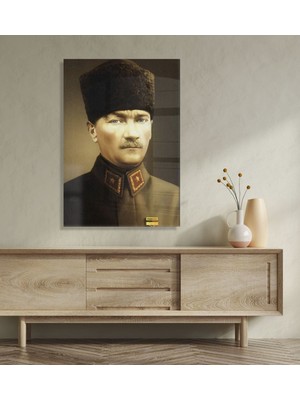 Bk Gift Atatürk Temalı Cam Tablo 45X65CM-7