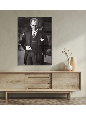 Bk Gift Atatürk Temalı Cam Tablo 45X65CM-8