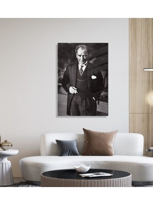 Bk Gift Atatürk Temalı Cam Tablo 45X65CM-8