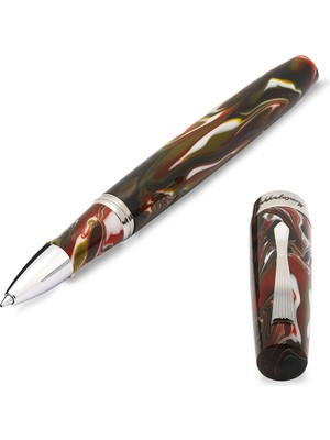 Montegrappa Elmo 02 Croda Rossa Roller Kalem ISE2RRAR_1