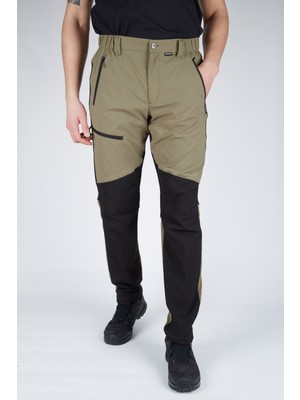 Alpinist Rugged Flex Erkek Pantolon Haki-Siyah