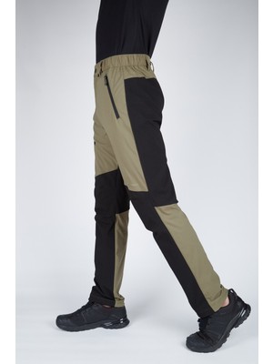 Alpinist Rugged Flex Erkek Pantolon Haki-Siyah