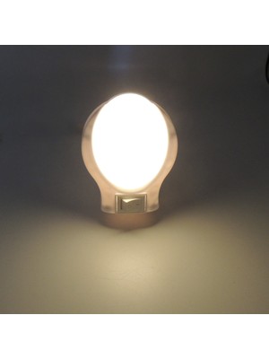 Sunlight Ufo LED Gece Lambası 0,5W Tasarruflu Işıklı Fişli Düğmeli 2 Adet Gün Işığı