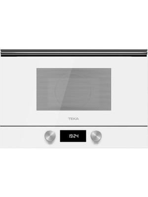 Teka ML 8220 BIS L WH Ankastre Mikrodalga Fırın + Izgara Beyaz Cam 22 lt 112030000