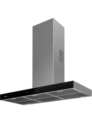 Teka A4 DLH 985 T Duvar Tipi Davlumbaz 760 m³/h Inox/Siyah 90 cm 40437100