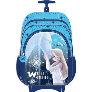 5674 Frozen Çekçekli İlkokul Çantası Check Wıld