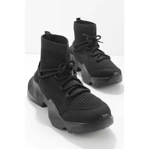 Siyah Triko  Erkek Sneaker E019862028