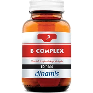 Vitamin B Complex Takviye Edici Gıda 50 Tablet