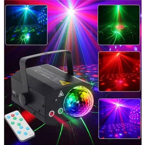 QD-16 RGB Sahne Led ve Lazer Işık 16 Çeşit Desen