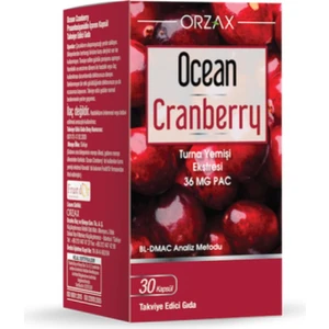 Ocean Cranberry Turna Yemişi Ekstresi 30 Tablet Takviye Edici Gıda