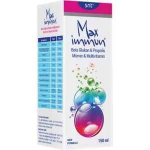 Max Immun Multivitamin Sıvı Takviye Edici Gıda 150 Ml - Şurup