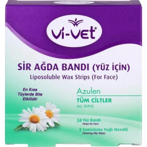 Vivet Yüz Sir Ağda Bandı Azulen 24'lü