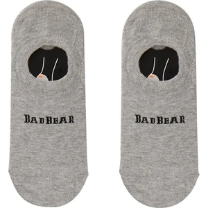 Bad Bear Erkek Çorap Gri Renk 2 Adet Konforlu Kullanım İçin Tasarlandı