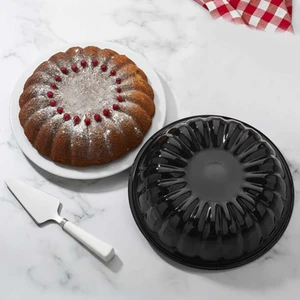 STO-6705 Yanmaz Yapışmaz Emaye Kek Kalıbı 28 cm