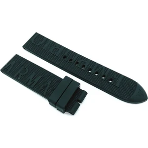 Online Kordon Emporio Armani AR11024 22MM Siyah Silikon Saat Kordonu