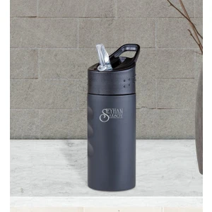 Kişiye Özel 5302 Siyah Çelik Matara 500ML