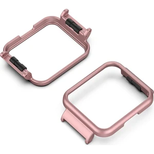 For Xiaomi Redmi Watch 2 Lite / Redmi Watch 2 Metal Watch Frame(Rose Pink) (Yurt Dışından)