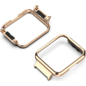 For Xiaomi Redmi Watch 2 Lite / Redmi Watch 2 Metal Watch Frame(Rose Gold) (Yurt Dışından)