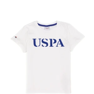 U.S. Polo Assn. Erkek Çocuk Beyaz Basic T-Shirt 50248206-VR013