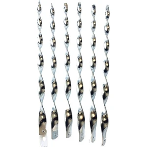 Kuş Kaçırıcı Rüzgar Spiral Çubuklar 6 Adet 30 CM