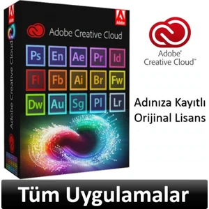 Creative Cloud Tüm Uygulamalar 1 Yıl