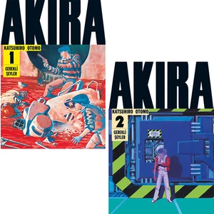 Akira 1. ve 2. Ciltler Manga Seti - Katsuhiro Otomo
