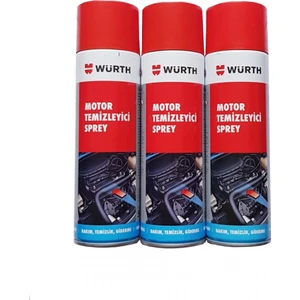 Hızlı Motor Temizleme Spreyi 500 ml 3'lü Set