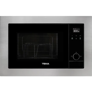 MS 620 BIS Ankastre Mikrodalga Fırın + Izgara Inox & Siyah Cam 20 lt 40584010