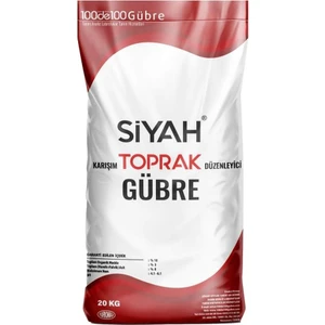 Organik Taban Gübresi Organomineral Gübre Siyah Toprak 20 kg