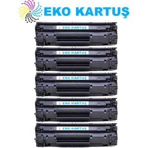 Eko Kartuş Hp Laserjet Pro Mfp M125NW Ekonomik  Avantajlı  5’li  Paket  83A  Muadil Toner